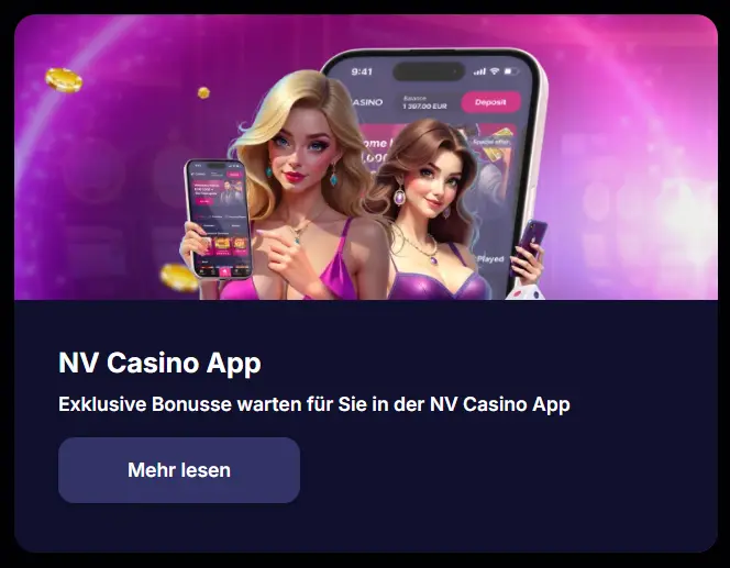 Bonus für App NV Casino