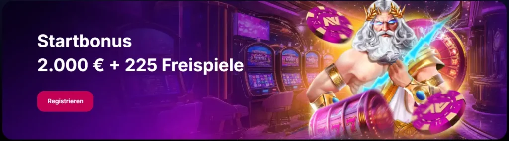 NV Casino Bonus für neue Spieler