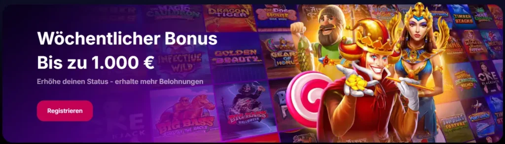 Wöchentlicher Bonus